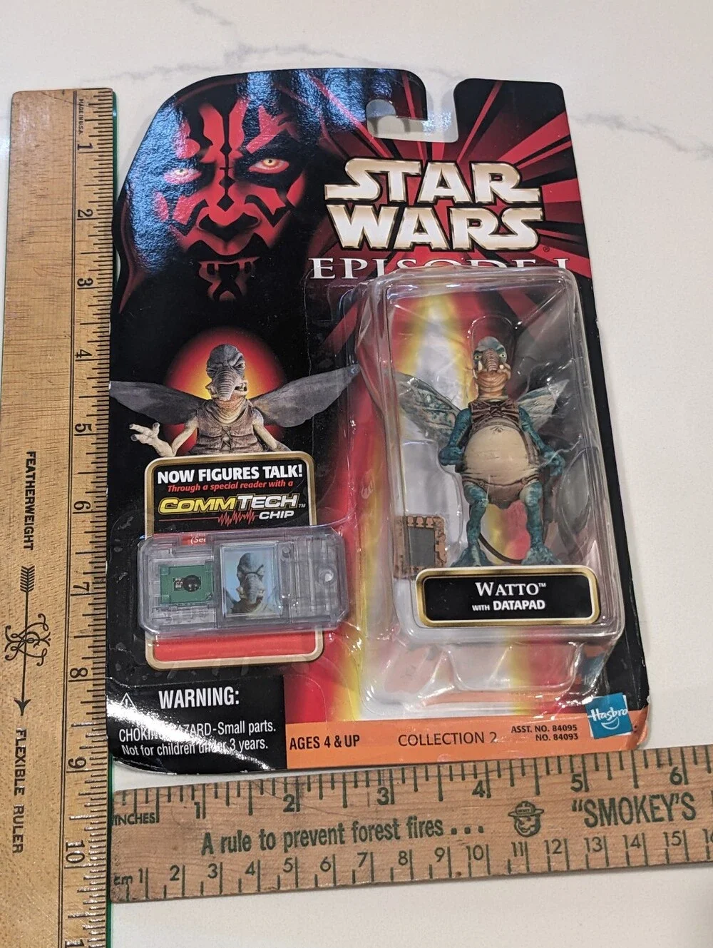 Star Wars Episode 1 Basic Figures Watto Action Figure Damage Box Hasbro 1998